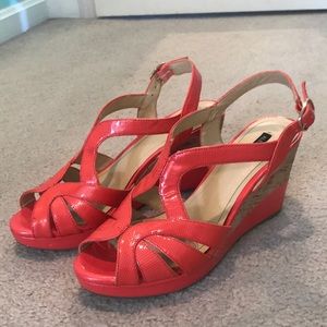 Alex Marie Coral Wedges